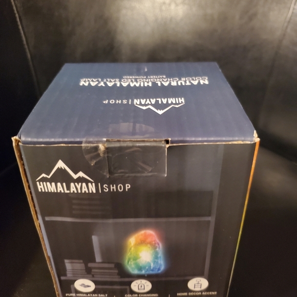 Himalayan Color Changing LED Salt Lamp - Picture 4 of 5
